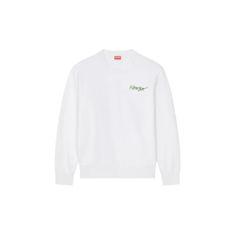 KENZO Poppy Crewneck 'White'-1