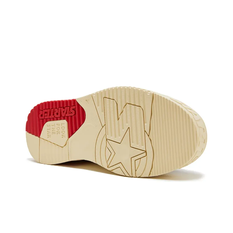 STARTER Sound Wave VOL Collection Height Increasing Low Top Skateboard Shoes Men's Black Red-5
