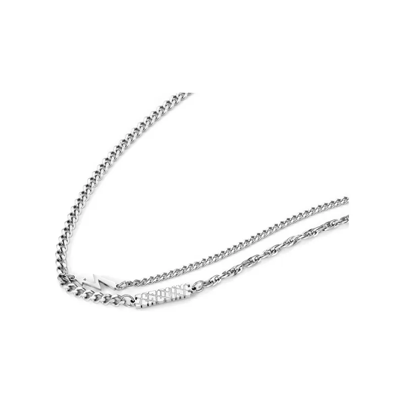 Zeroline Necklaces Unisex Lightning Double Layer Necklace-1