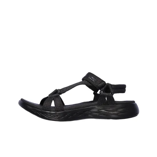 Skechers ON THE GO Beach Sandals Women's All Black