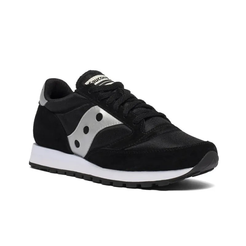 Saucony Jazz 81 Running Shoes Unisex Low-Top Black/Silver/White-2