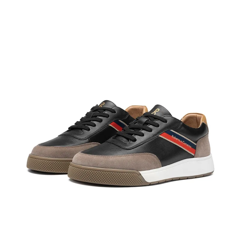 Roberta Di Camerino Skateboard Shoes Men Low Top Black-2