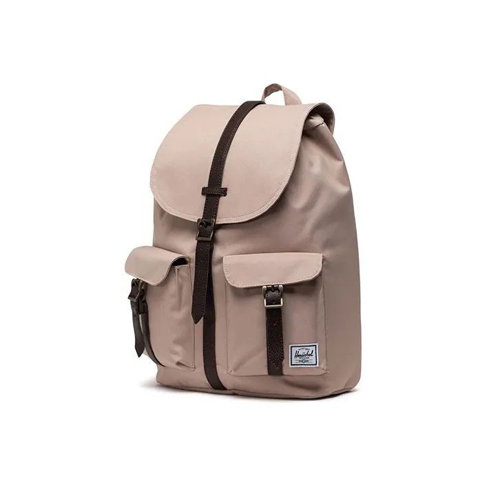 Herschel Polyester Travel Bags Backpack Unisex DAWSON Light Gray Brown/Mugwort Coffee-3