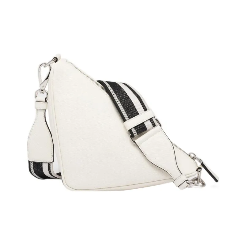 PRADA Saffiano Triangle Bag White-1