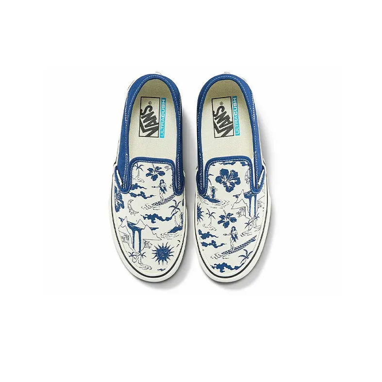 Vans Slip On Sf Funny Printing True Navy-2