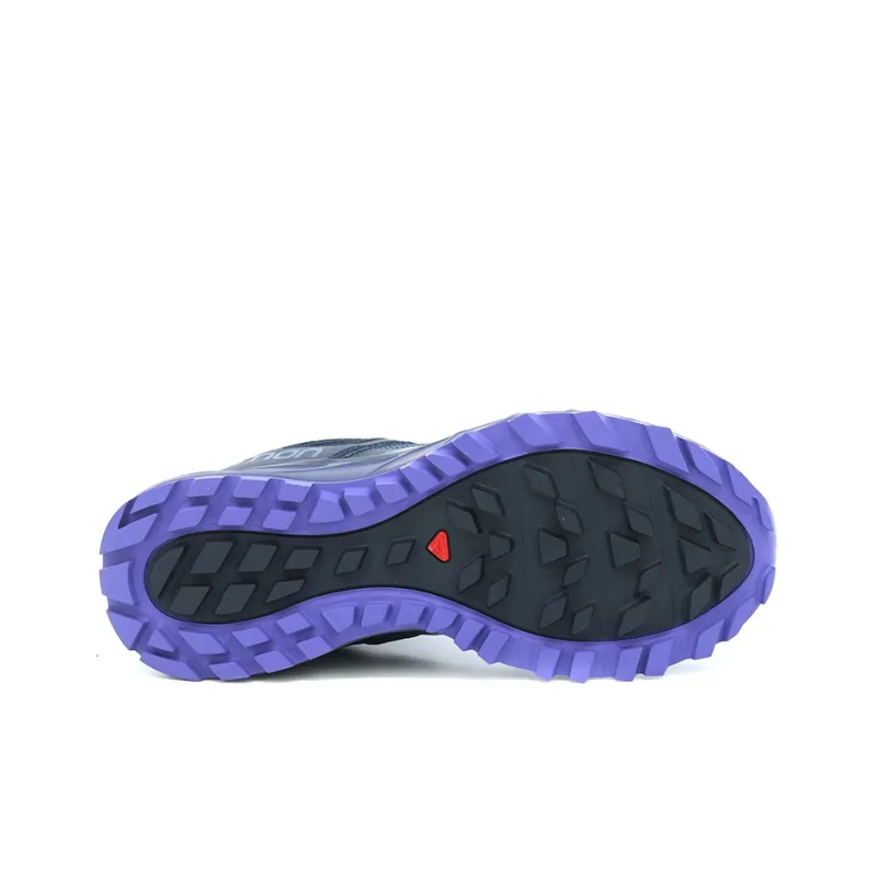 SALOMON Trailster W Low Top Outdoor Shoes Women's Purple Black-4
