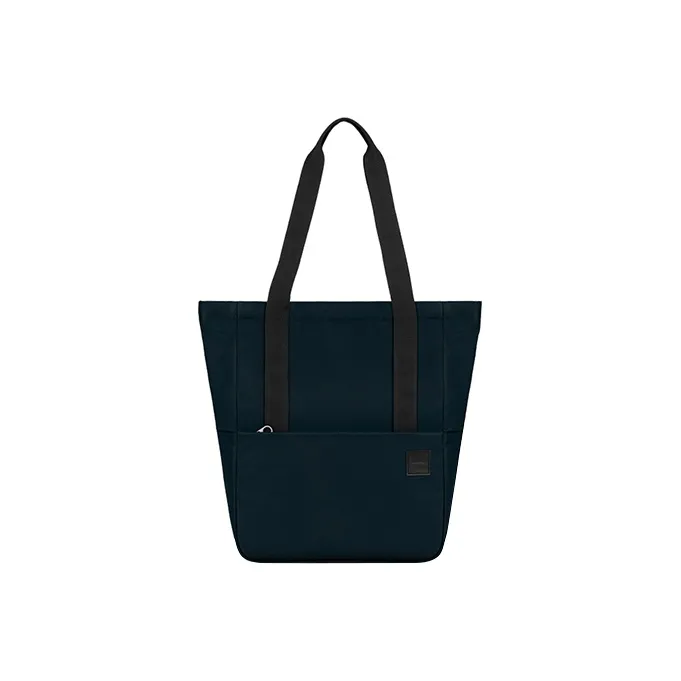 INCASE Nylon Fabric Shoulder Bag Laptop Bag Tote Handbag Regular Unisex Black Marine Blue-3