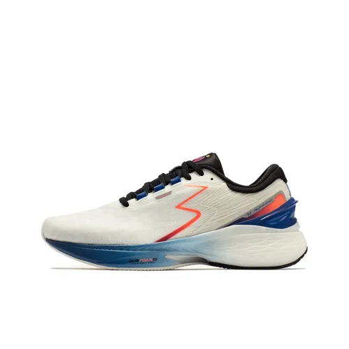 361° Q Bullet Super Pro 2.0 Running Shoes Men Low-Top Feather White/Planet Blue