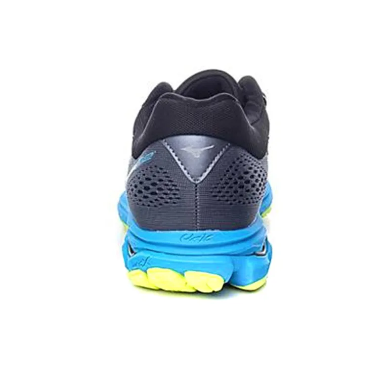 Mizuno Wave Rider 22 'Black Blue Yellow'-4