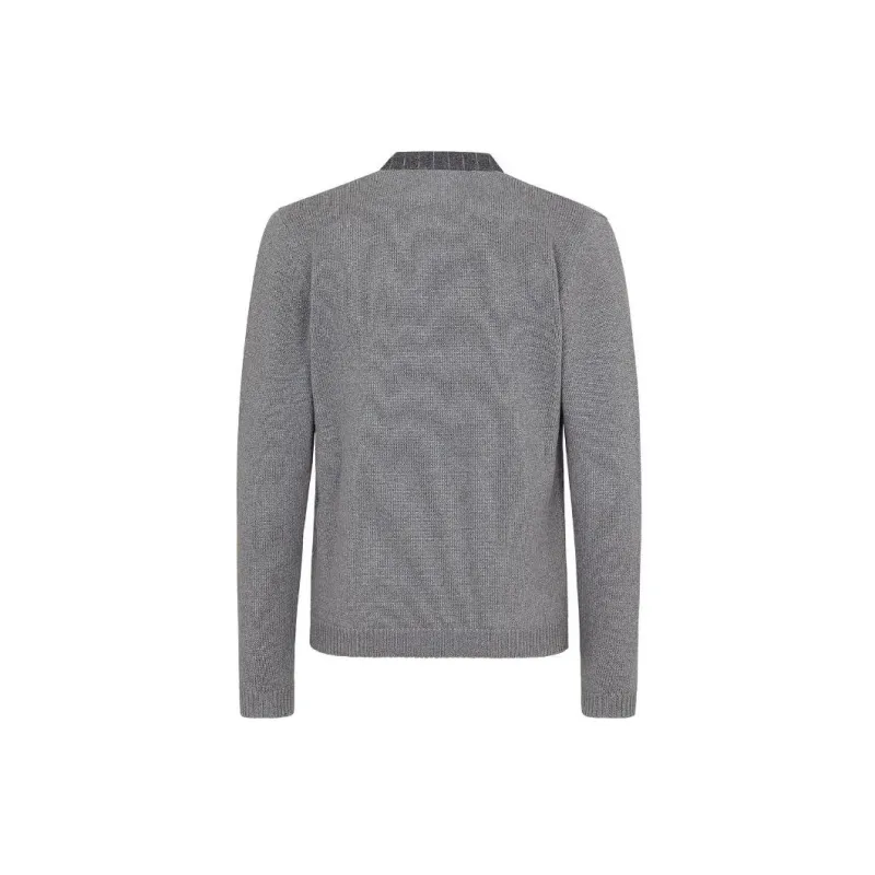 FENDI Sweaters Men Gray-1