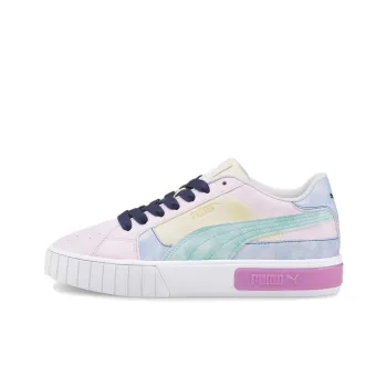 PUMA Cali Star Skateboard Shoes Women's Low-Top Pink/Blue/Purple