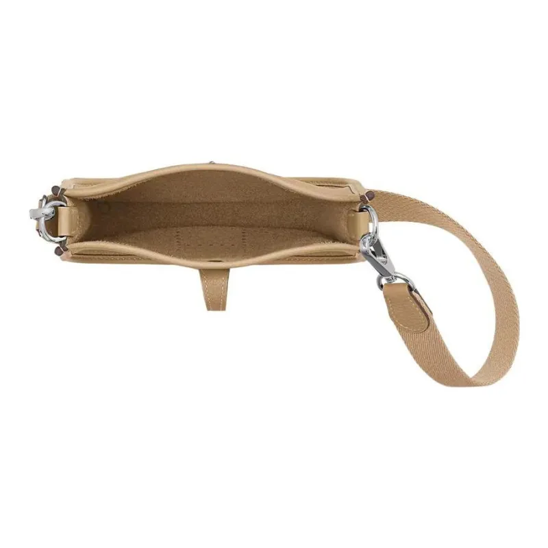 HERMES Evelyne Clemence Cow Leather Shoulder Bag, Crossbody Bag Mini Women's S2 Trench Coat Beige-3