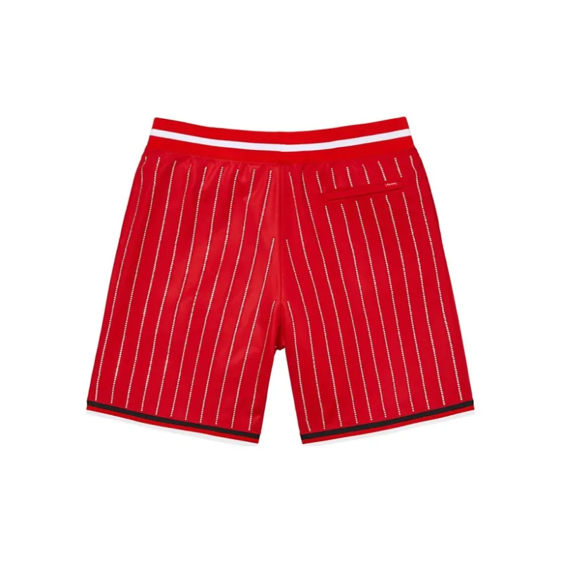 Supreme Rhinestone Stripe Basketball Short-1