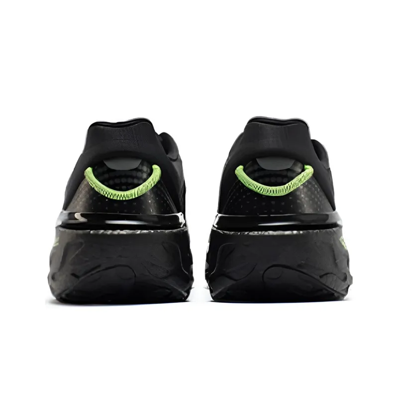 361° BOUND AIR 2.0 Wear Resistant Low Top Running Shoes Men's Black Green-2