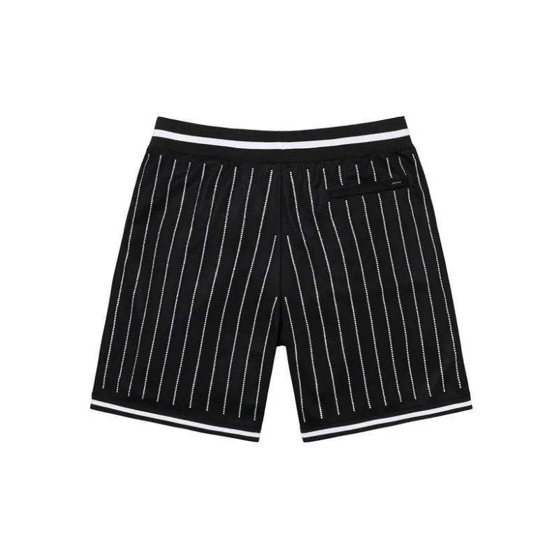 Supreme Rhinestone Stripe Basketball Short-3