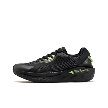 361° BOUND AIR 2.0 Wear Resistant Low Top Running Shoes Men's Black Green