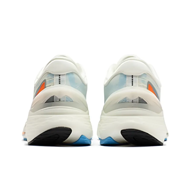 361° Q Bullet Super Pro 2.0 Anti Slip Wear Resistant Low Top Running Shoes Men's White Orange-2