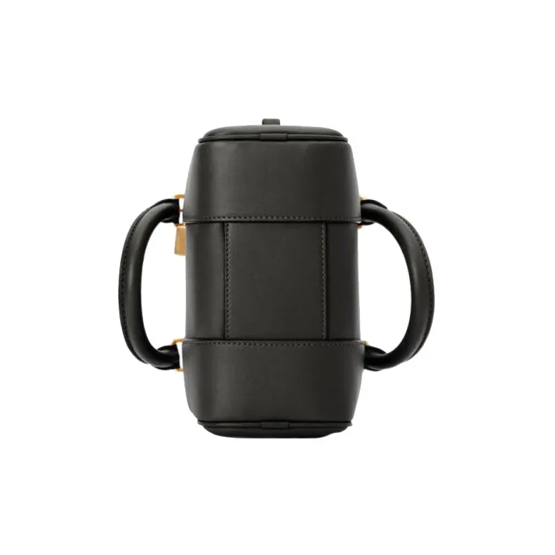 LOEWE Amazona 16 Square Top Handle Bag Black-5