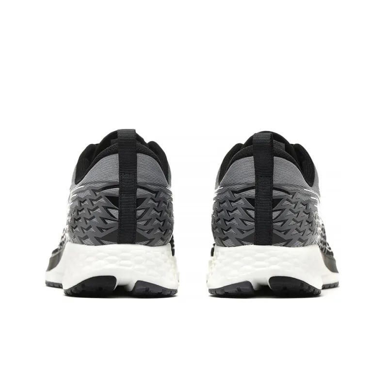 LiNing Shock Absorbers Rebound Low Top Running Shoes Men's Gray Black-3