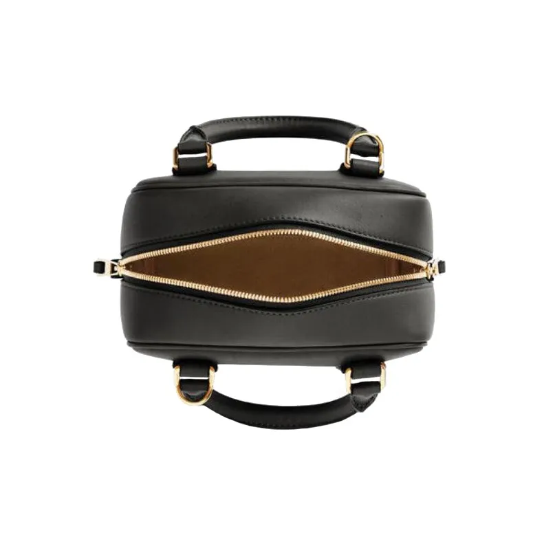LOEWE Amazona 16 Square Top Handle Bag Black-6