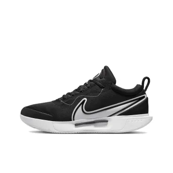 Nike Court Zoom Pro Clay Court Tennis Shoes 'Black White'
