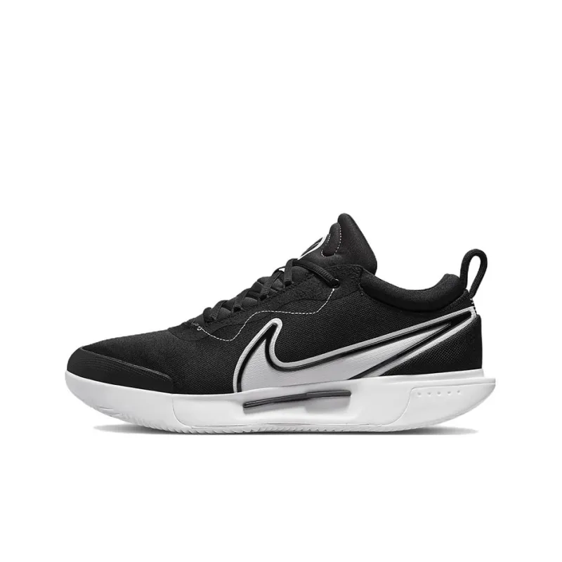 Nike Court Zoom Pro Clay Court Tennis Shoes 'Black White'-0