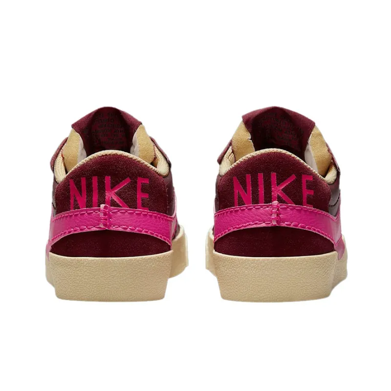 Nike Blazer Low 77 Jumbo Team Red Pink Prime Rattan Women's-4