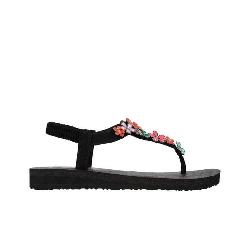Skechers Meditation -Glass Daisy Strap Sandals Women's Black-1