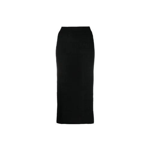 FENDI Casual Long Skirts Women's Black