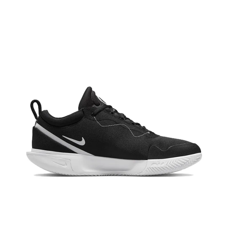 Nike Court Zoom Pro Clay Court Tennis Shoes 'Black White'-1