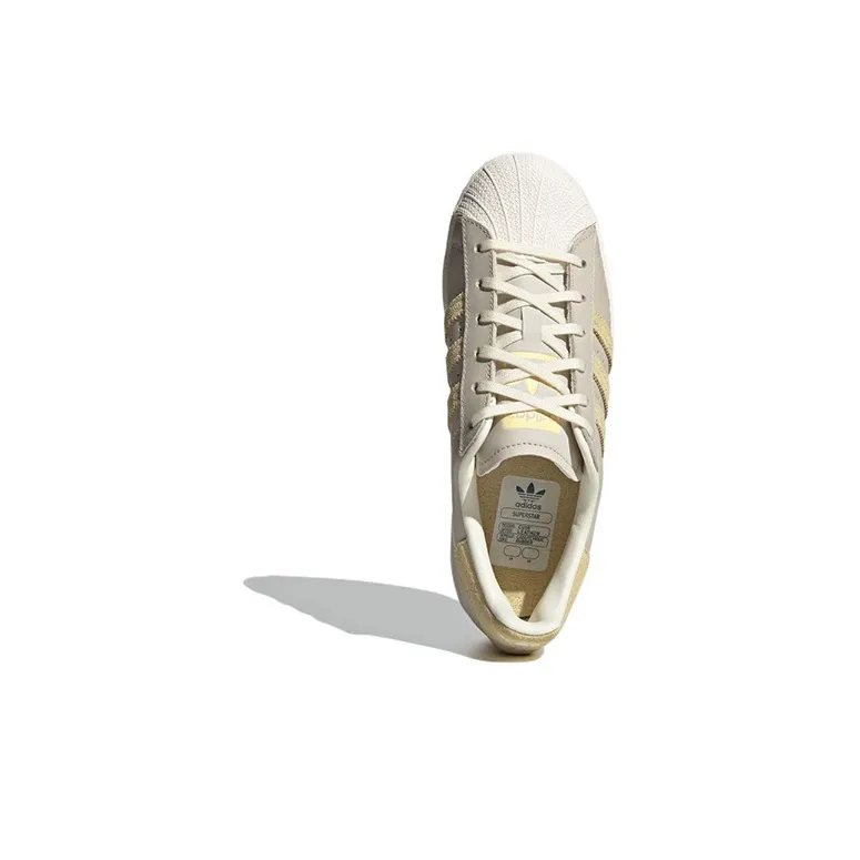 Adidas Originals Superstar X Emmi Shoes 'Clear Brown Easy Yellow' Women's-4