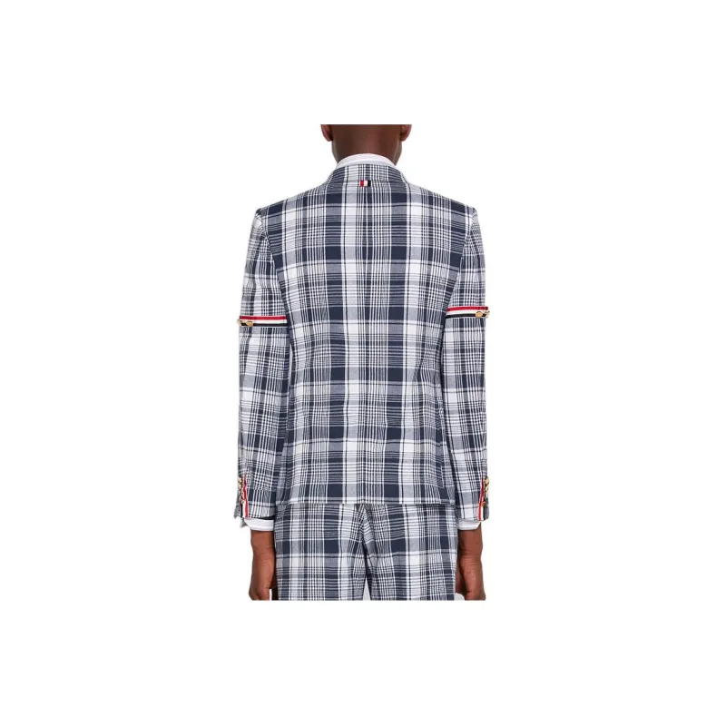 THOM BROWNE Business Suits Men Gray-1