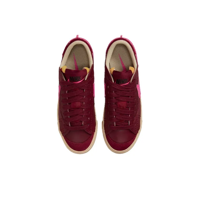 Nike Blazer Low 77 Jumbo Team Red Pink Prime Rattan Women's-3