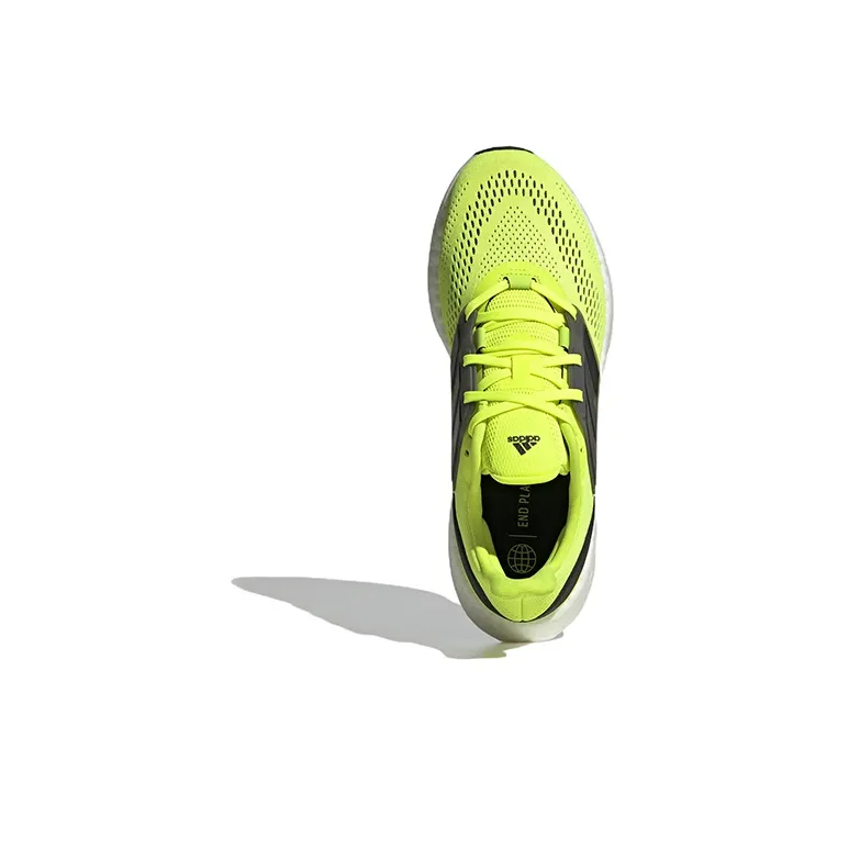 Adidas PureBoost 22 'Solar Yellow Black'-4