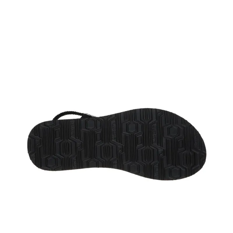 Skechers Meditation Beach Sandals Women's Black-3