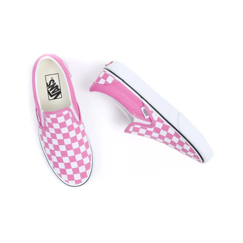 Slip On Classic Vans 'Color Theory Checkerboard Fiji Flower'-3
