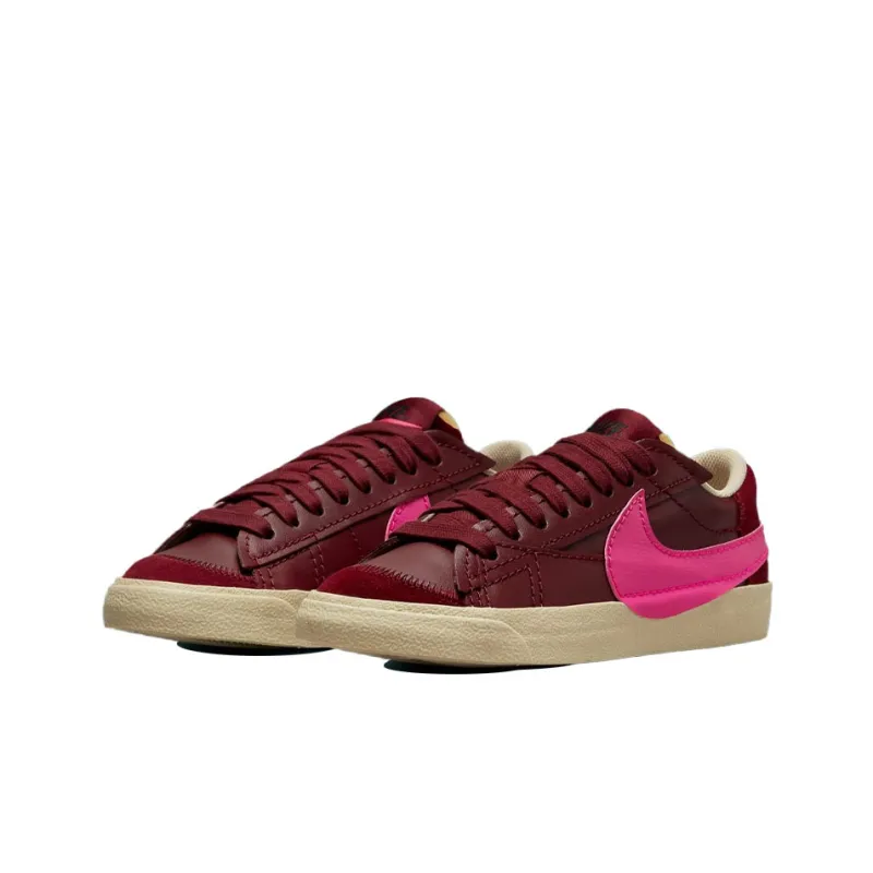 Nike Blazer Low 77 Jumbo Team Red Pink Prime Rattan Women's-2