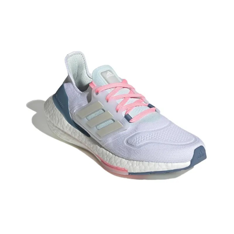 Adidas UltraBoost 22 'White Almost Blue' Women's-2