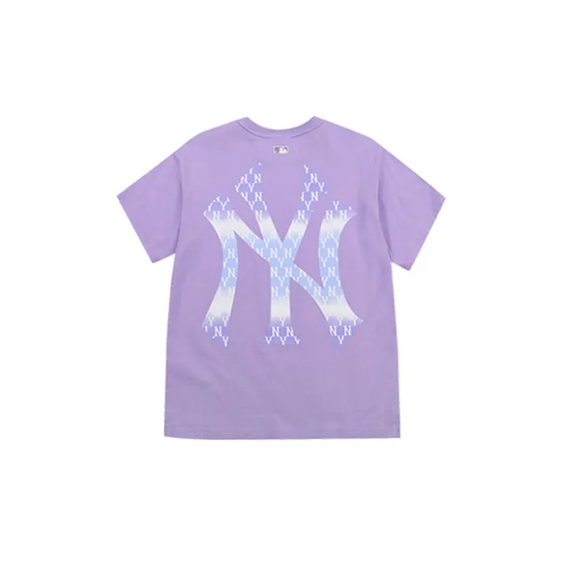 MLB New York Yankees T Shirts Unisex Blue Purple-1