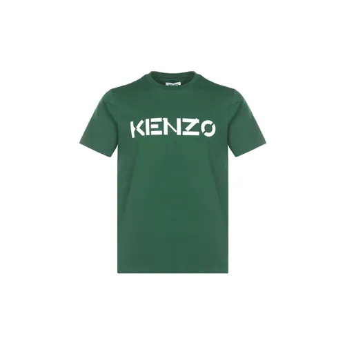 KENZO T-Shirts Men Bottle Green