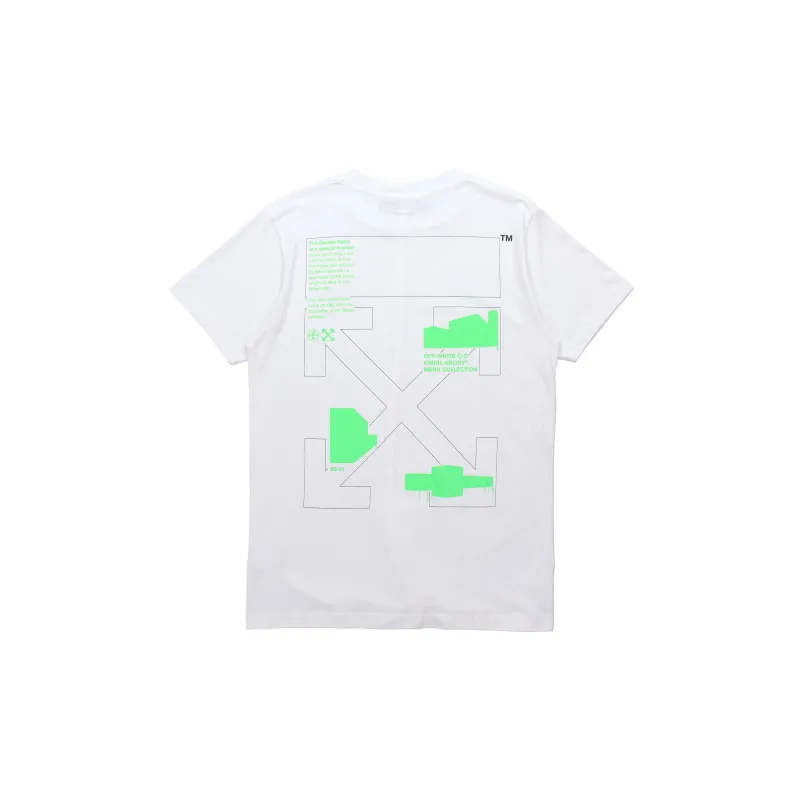 OFF WHITE Slim Fit Arch Shapes T Shirt-1