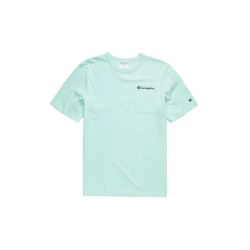 Champion T-Shirts Men Mint Green