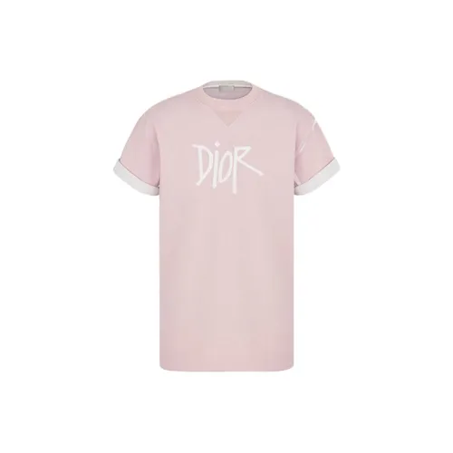 DIOR Quarterly New Products T-Shirts Men Pink