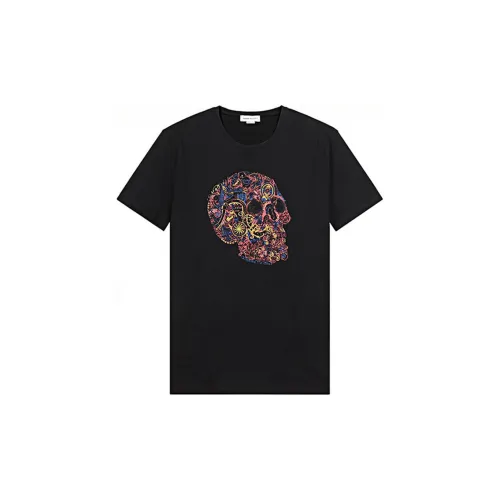 Alexander McQueen T-Shirts Men Black