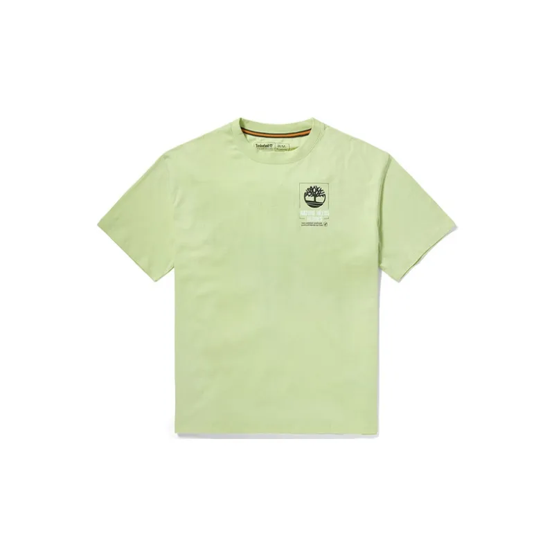 Timberland Set in Sleeve T Shirt Men's Bright Green-1