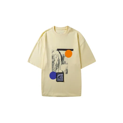 Organic Emotion T-Shirts Unisex Apricot Cream [Do Not Machine Wash, Hand Wash In Cold Water]