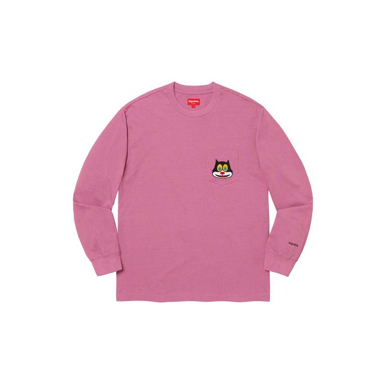 Supreme Cat L/S Pocket Tee｜メンズ