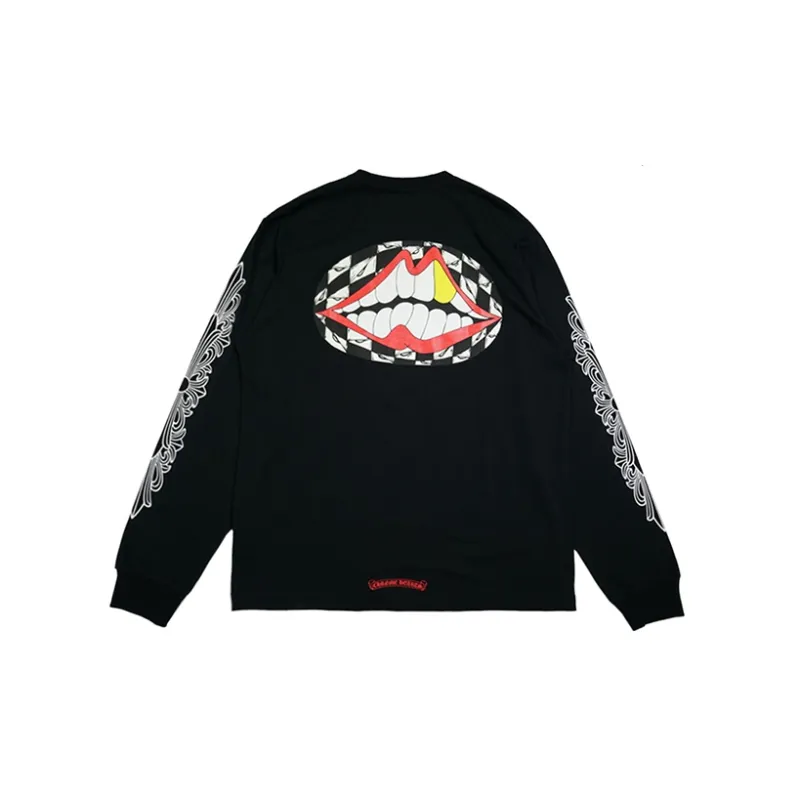 Chrome Hearts Matty Boy Flower Chomper L/S T Shirt-1