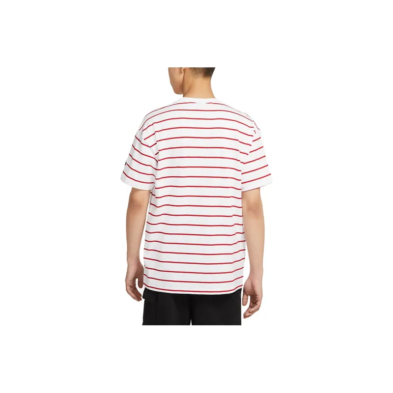 Nike T Shirts Men White-3