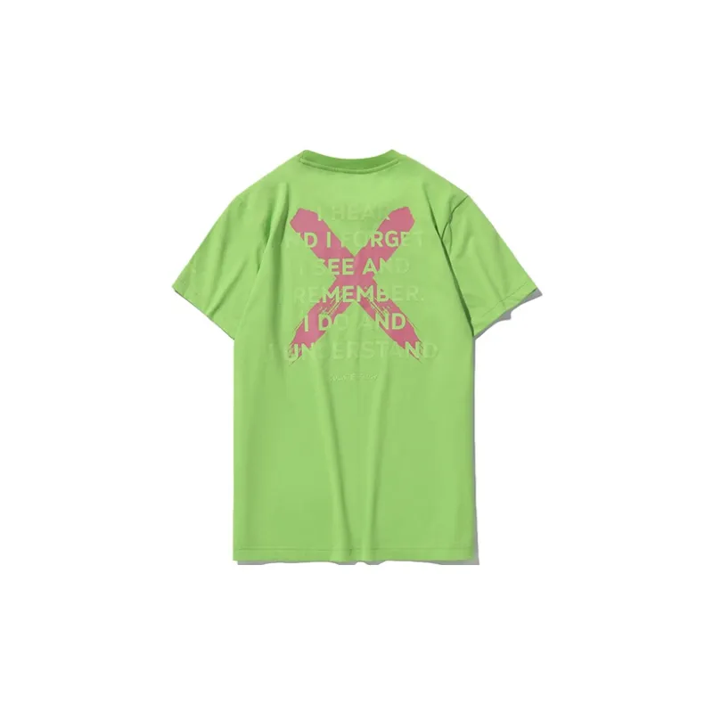 LiNing T Shirt Unisex Clear Tea Green-1